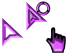 Cold Purple Cursors preview