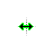 Horizontal resize cursor