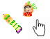 Cyan Gradient Cursors preview