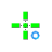Thick Green V2 Work in Background cursor