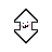 'w' up or down--- cursor