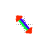 Diagonal drag 2 square cursor
