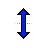 Vertical resize cursor