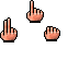 mocaico manos Cursors preview