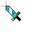 Minecraft sword cursor