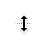 Vertical resize cursor