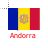 Andorra Flag cursor