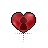 Valentine Heart Person cursor