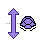 Vertical resize cursor