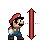 Vertical resize cursor