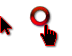 Windows 7 Black-Red Cursors cursor preview