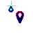 purple location cursor