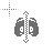 Vertical resize cursor