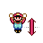 Vertical resize cursor