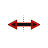Horizontal resize cursor