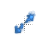 BlueFlame Diagonal Resize 2 cursor