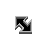 Flashing Neon gRAy and Black Diagonal Resize 1 cursor