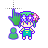 person-down cursor