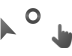 Anathema Dark Gray Cursors preview