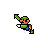 Tiny Luigi - Diagonal Resize 1 cursor