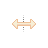 Horizontal resize cursor