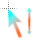 Vertical resize cursor