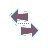Horizontal resize cursor