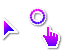 Purple Sticker Cursors preview