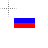 Russian flag cursor