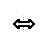 Horizontal resize cursor