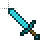 Minecraft Blue Diamond Cursors preview