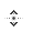 Vertical resize cursor