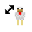 Chicken Diagonal 2 cursor