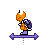 Horizontal resize cursor
