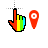 rainbow! - locationsel cursor