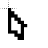 White cursor