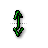 Vertical resize cursor
