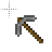 Minecraft's Stone Pick Axe cursor