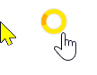 Windows 10 Yellow Cursors cursor preview