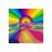 Rainbow Sun cursor