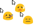 Bubble Faces 4 Cursors preview