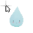 Happy Raindrop cursor