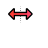Horizontal resize cursor