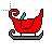 Santa's Sleigh cursor