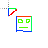 Square person cursor