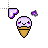 Vertical resize cursor