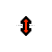 Vertical resize cursor