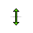 Vertical resize cursor
