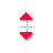 Vertical resize cursor