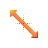Red Glow Diagonal Resize 1 cursor